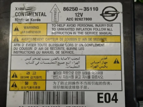 Centralina Air-bag 86250-35110 Ssangyong Tivoli 2015