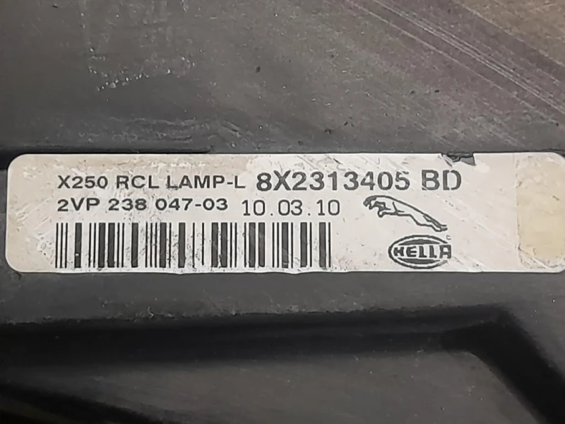 Fanale POST SX 8X2313405BD Jaguar XF I 2008