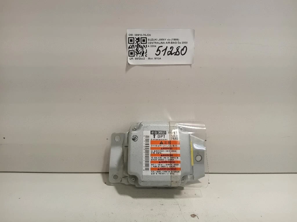 Centralina Air-bag 38910-76JD0 Suzuki Jimny I 1999