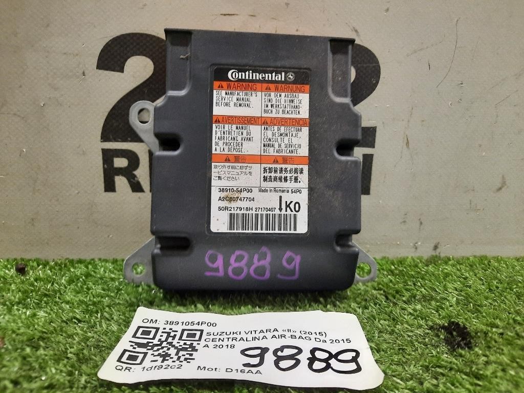 Centralina Air-bag 3891054P00 Suzuki Vitara II 2015