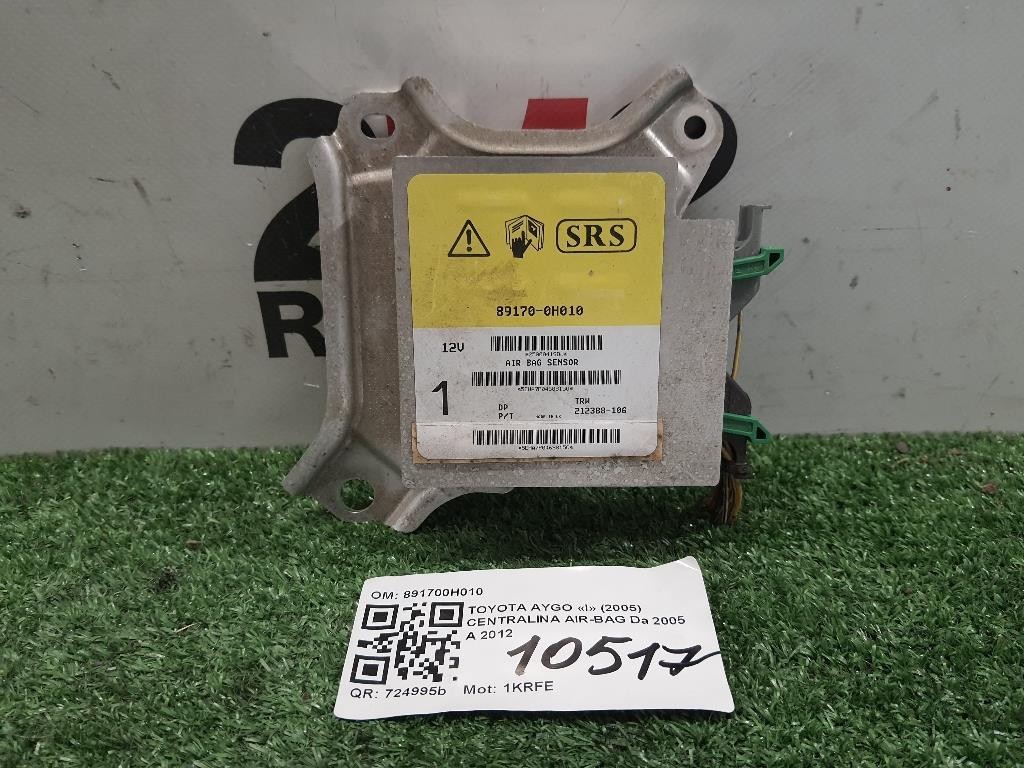 Centralina Air-bag 891700H010 Toyota AYGO I 2005