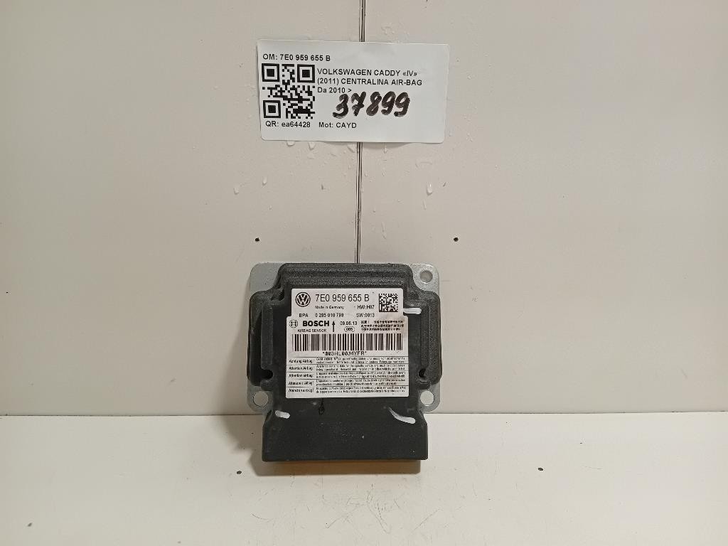 Centralina Air-bag 7E0 959 655 B Volkswagen Caddy IV 2011