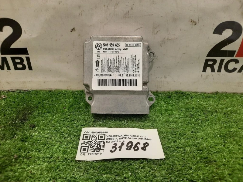 Centralina Air-bag 5K0959655 Volkswagen GOLF VI 2009