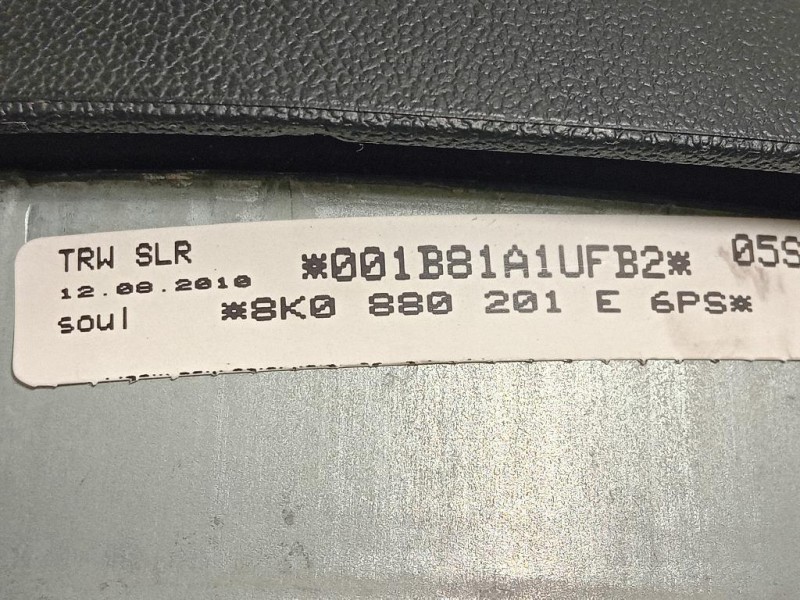 Air-bag Guidatore 8K0 880 201 Audi A5 8T3 2008