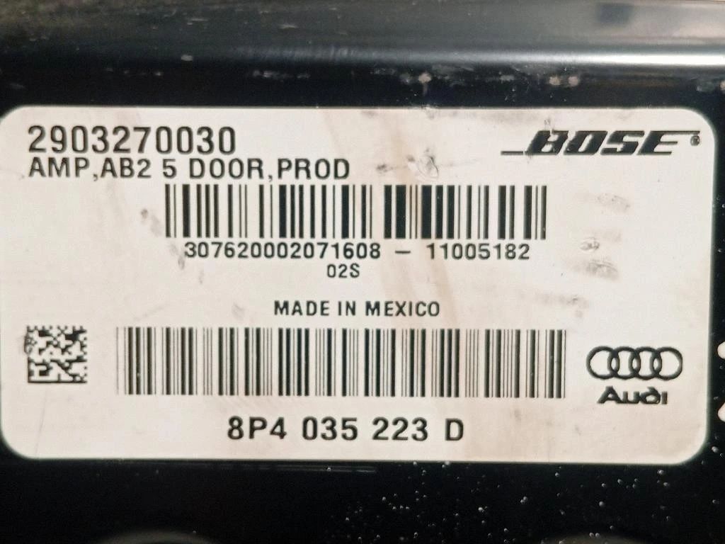 Centralina Amplificatore Acustico 8P4035223D Audi A3 8PA Sportback 2008