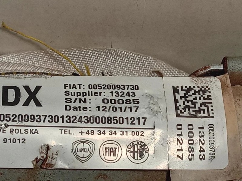 Air-bag A Tendina DX 005200093730 Fiat 500X 2015