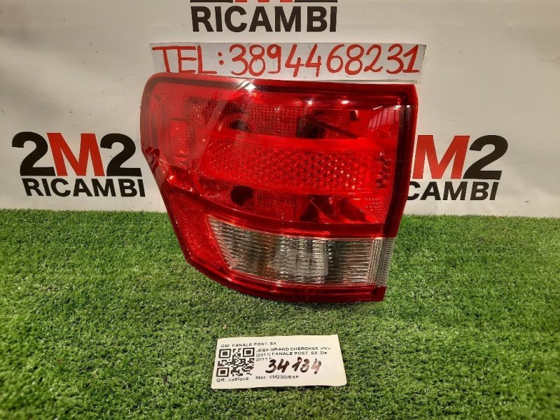 Fanale POST SX FANALE POST SX Jeep Grand Cherokee IV 2011