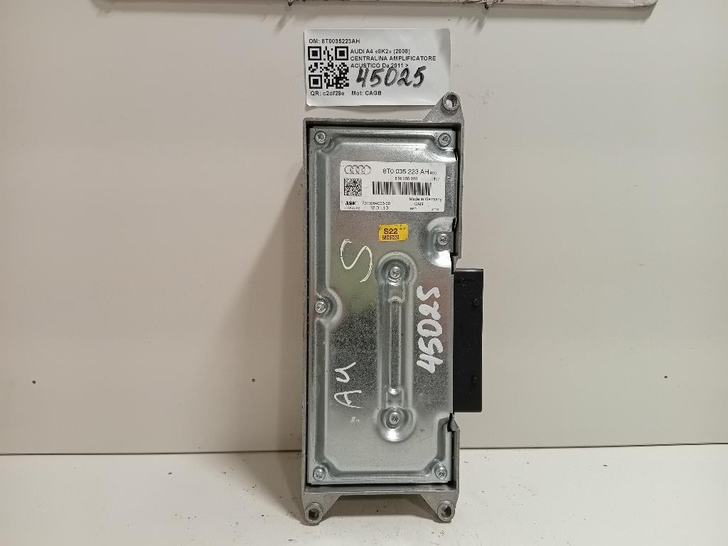 Centralina Amplificatore Acustico 8T0035223AH Audi A4 8K2 2008