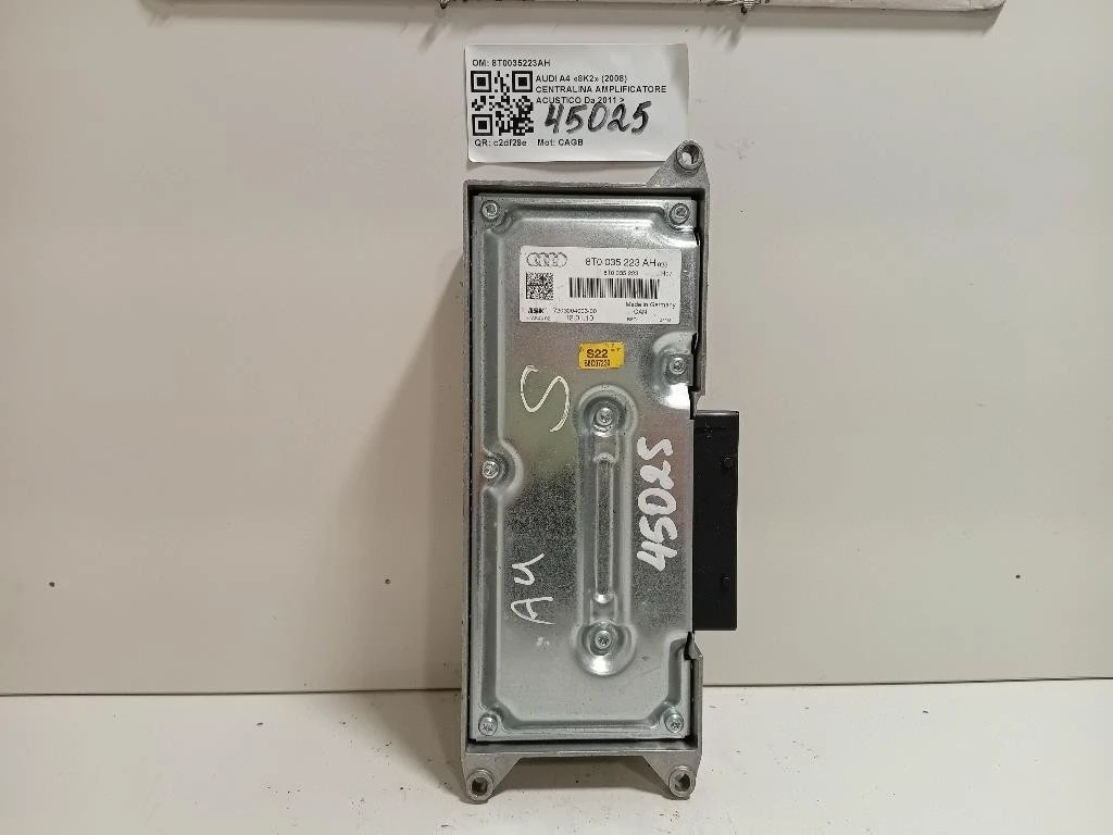 Centralina Amplificatore Acustico 8T0035223AH Audi A4 8K2 2008