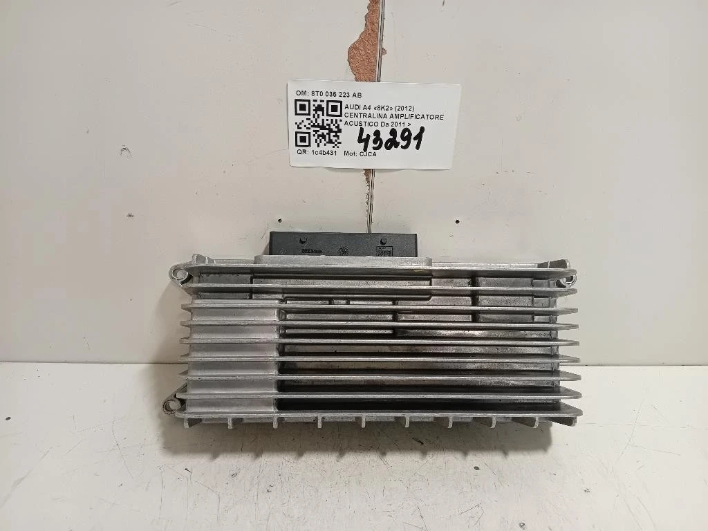 Centralina Amplificatore Acustico 8T0 035 223 AB Audi A4 8K2 2012