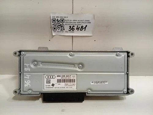 Centralina Amplificatore Acustico 8R0 035 223 F Audi A4 8K5 Avant 2008