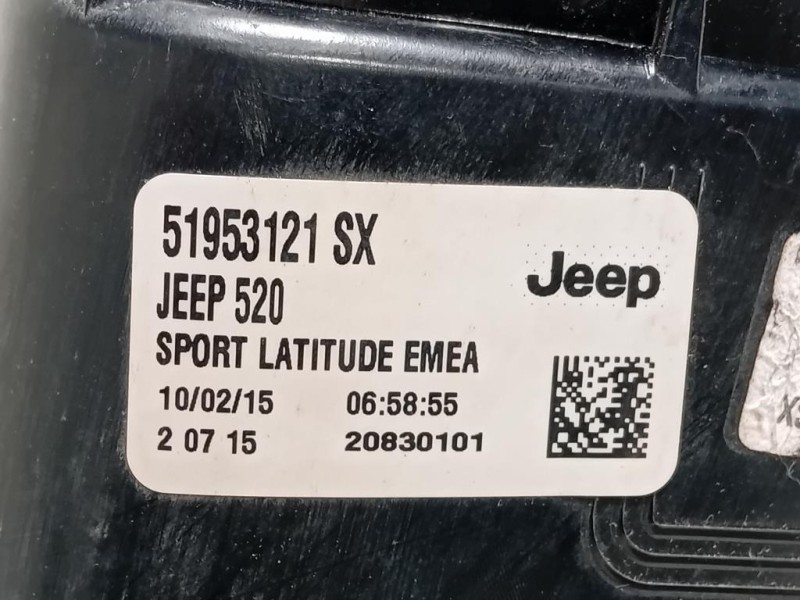 Fanale POST SX 51953121 Jeep Renegade 2015