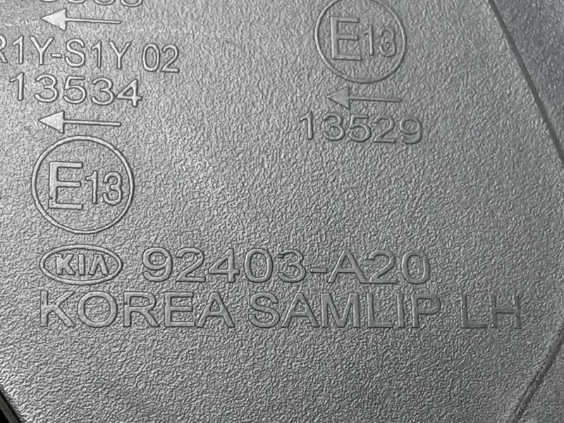 Fanale POST SX 92403-A20 Kia CEED II 2012