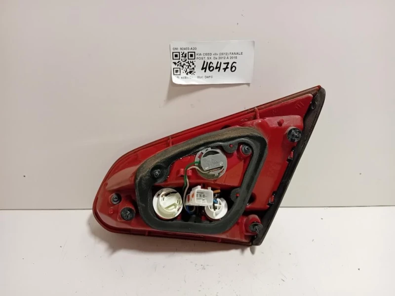 Fanale POST SX 92403-A20 Kia CEED II 2012