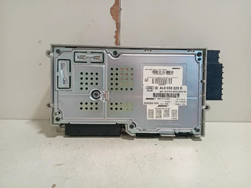 Centralina Amplificatore Acustico 4L0 035 223 D Audi Q7 4LB 2006