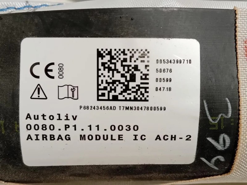 Air-bag A Tendina DX 00534399710 Jeep Compass III 2017