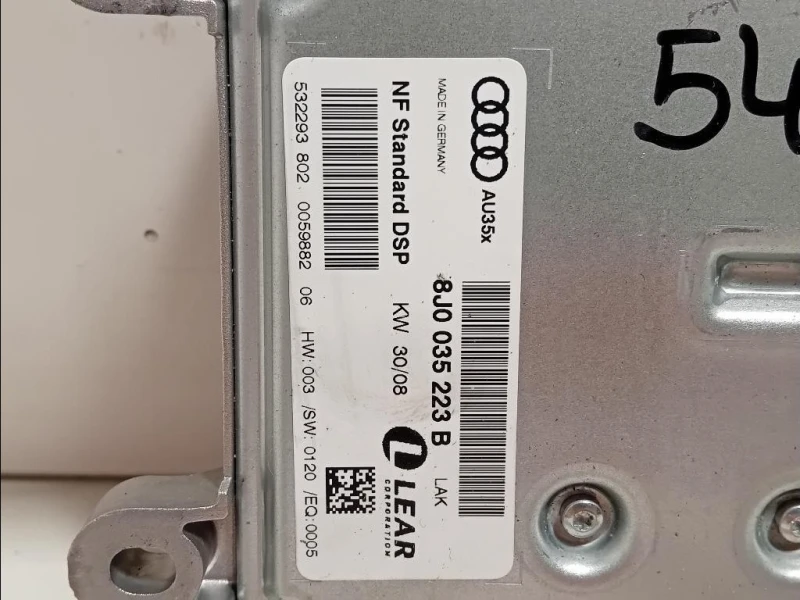 Centralina Amplificatore Acustico 8J0035223B Audi TT 8J3 2007