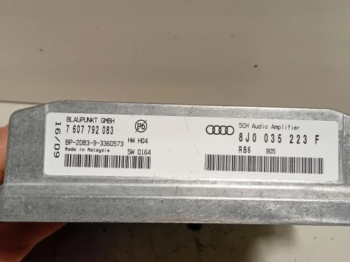 Centralina Amplificatore Acustico 8J0035223F Audi TT 8J3 2007