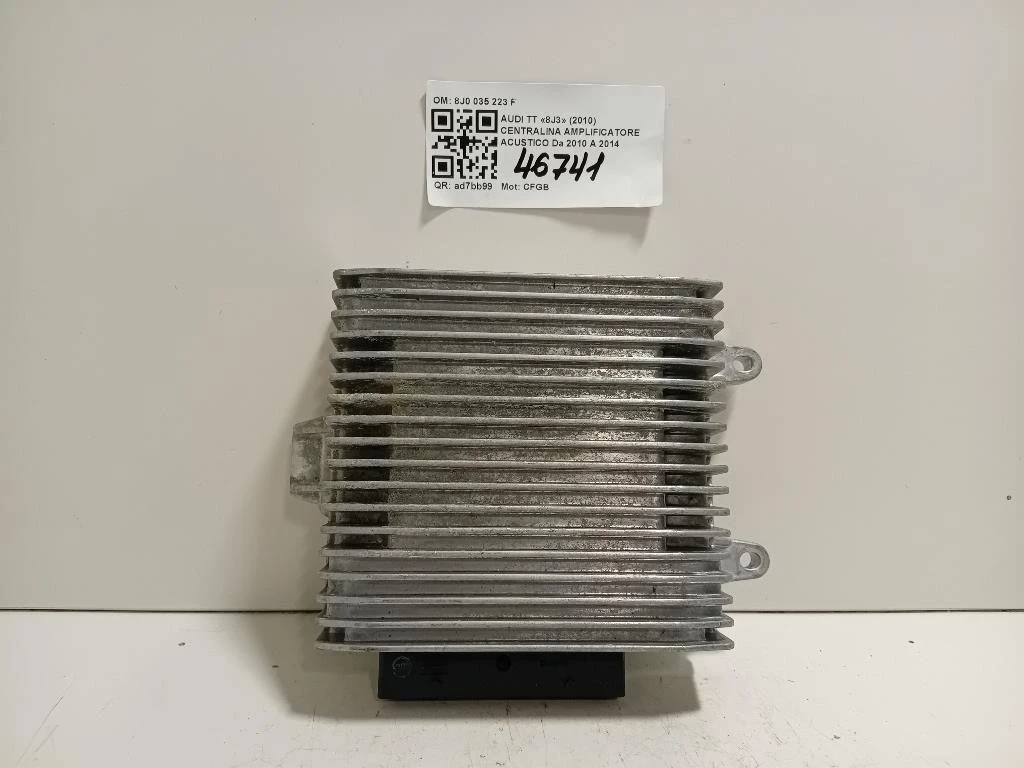 Centralina Amplificatore Acustico 8J0 035 223 F Audi TT 8J3 2010