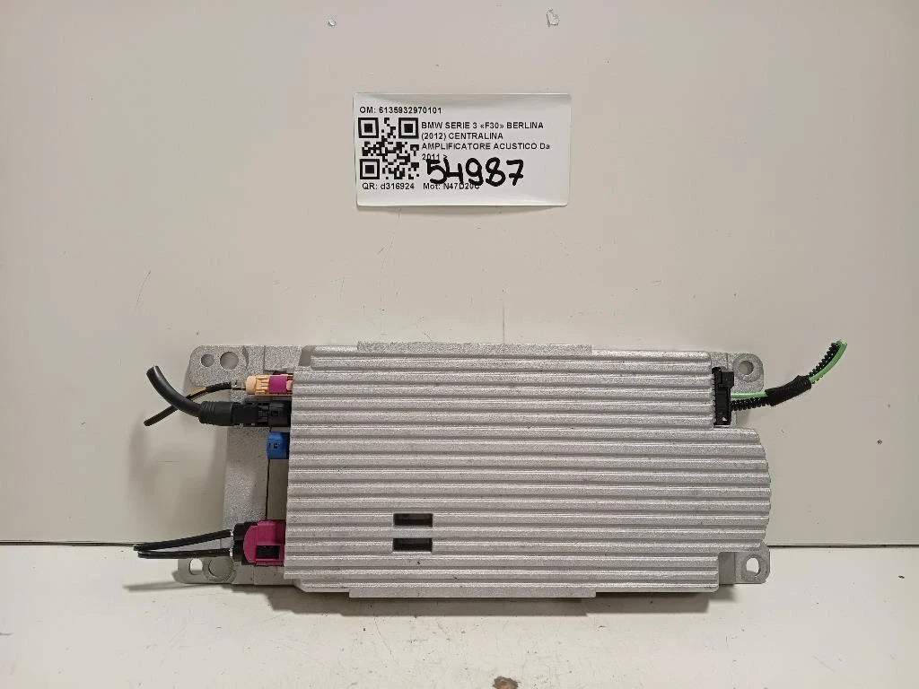 Centralina Amplificatore Acustico 6135932970101 Bmw Serie 3 F30 Berlina 2012