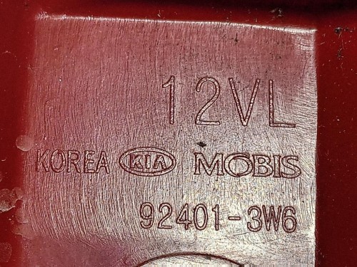 Fanale POST SX 92401-3W6 Kia Sportage III 2010