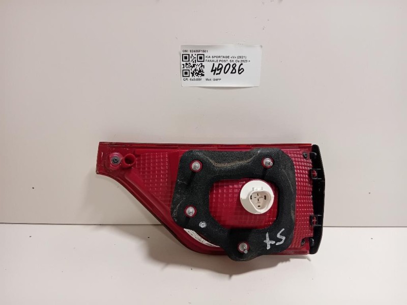Fanale POST SX 92405F1501 Kia Sportage IV 2018