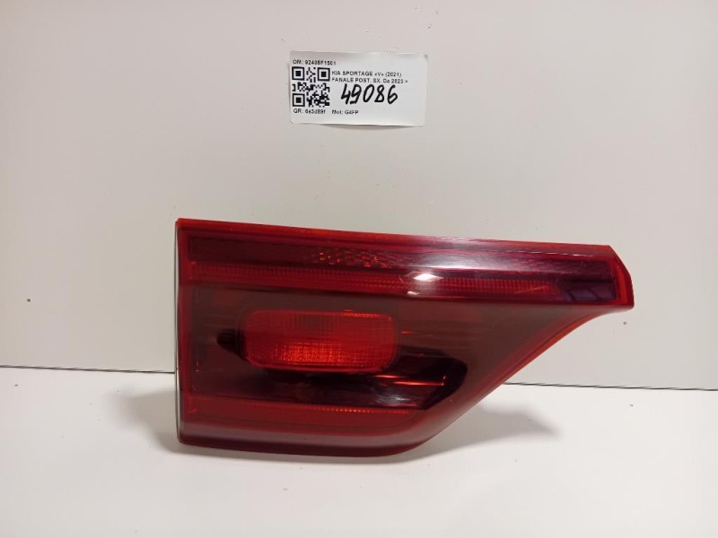 Fanale POST SX 92405F1501 Kia Sportage IV 2018