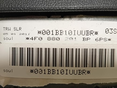 Air-bag Guidatore 4F0 880 201 Audi A6 4G2 2011