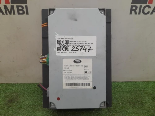 Centralina Amplificatore Acustico 6H5218C808CD Jaguar XF I 2008