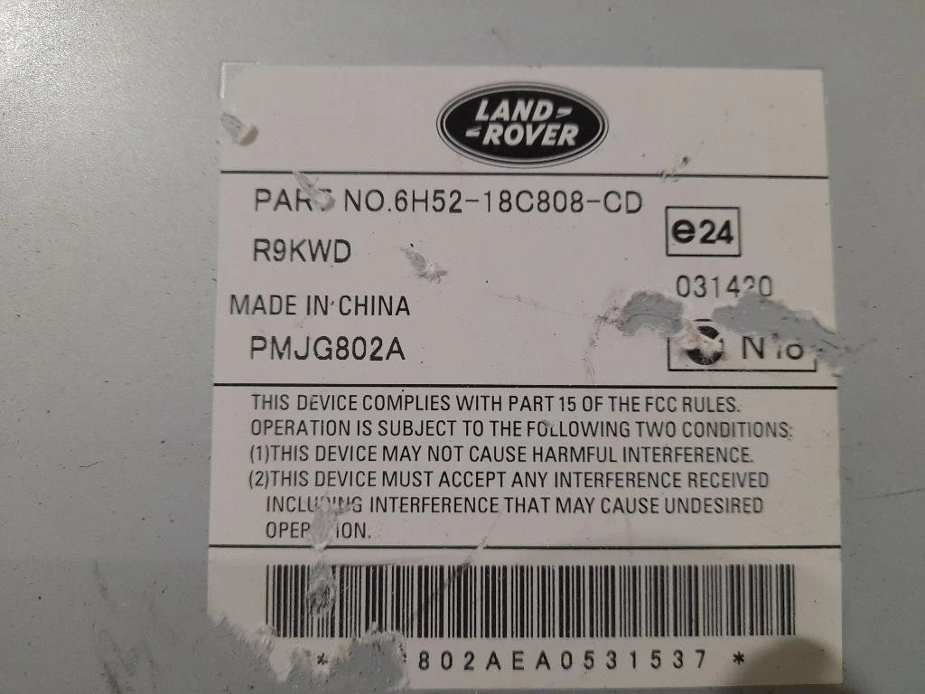 Centralina Amplificatore Acustico 6H5218C808 Jaguar XF I 2008