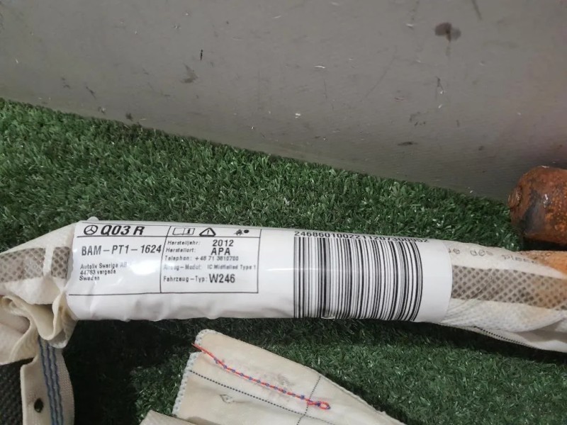 Air-bag A Tendina DX A2468601002 Mercedes Classe B W246 2012