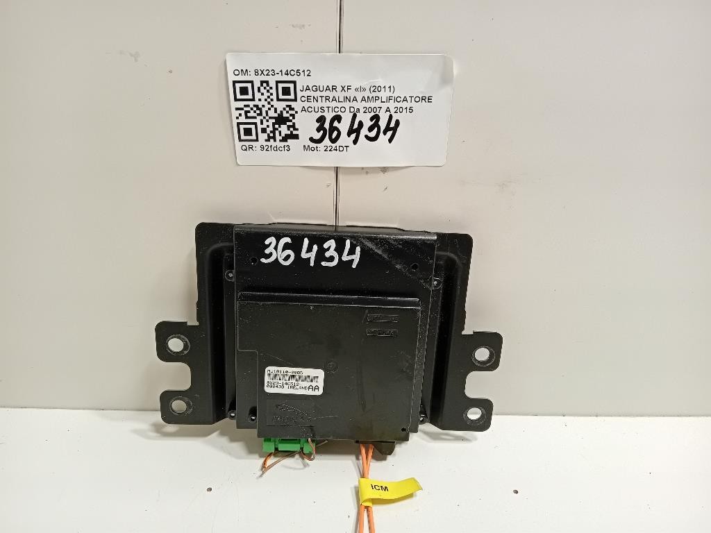 Centralina Amplificatore Acustico 8X23-14C512 Jaguar XF I 2011