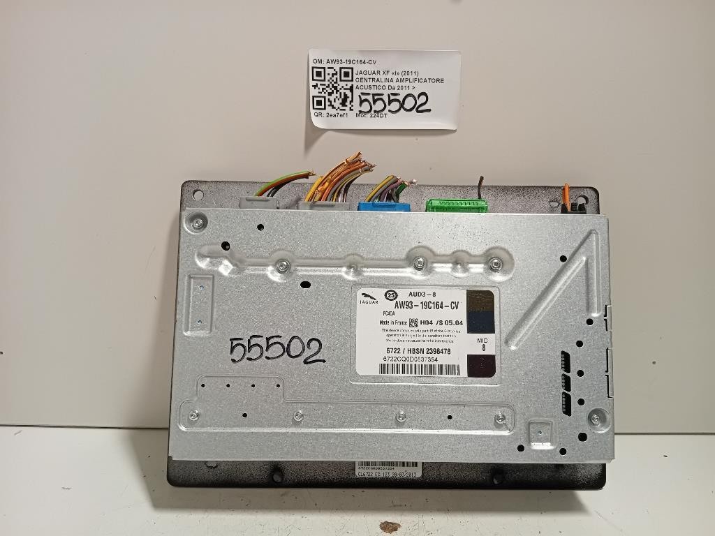 Centralina Amplificatore Acustico AW93-19C164-CV Jaguar XF I 2011