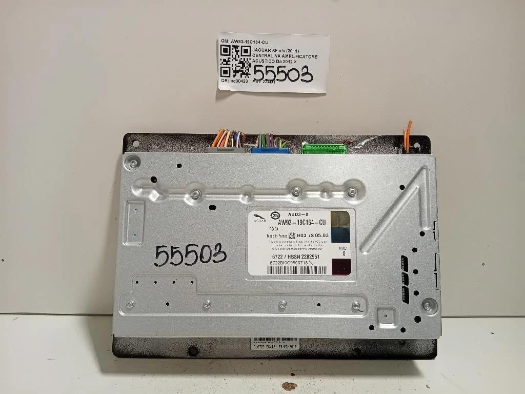 Centralina Amplificatore Acustico AW93-19C164-CU Jaguar XF I 2011