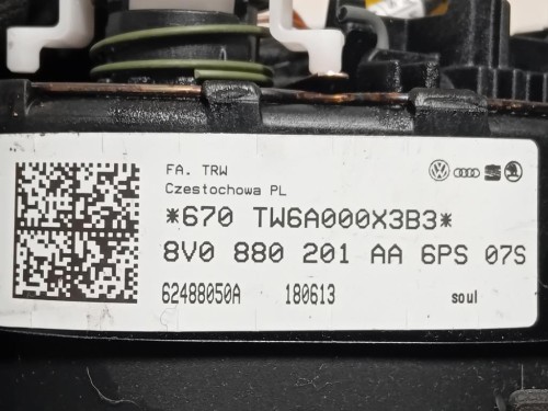 Air-bag Guidatore 8V0880201AA Audi Q3 8UB 2012