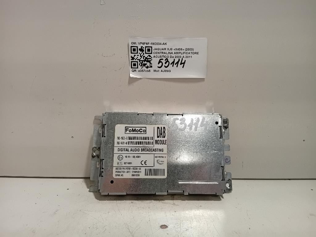 Centralina Amplificatore Acustico VP6F6F-19C034-AK Jaguar XJ8 X408 2003
