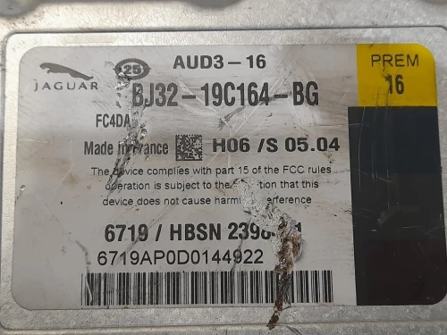 Centralina Amplificatore Acustico 8J32-19C164-BG Jaguar XJ8 X408 2003