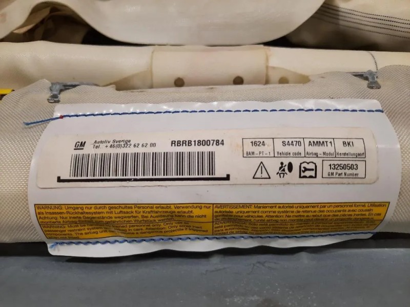 Air-bag A Tendina DX 13250503 Opel Meriva B 2010