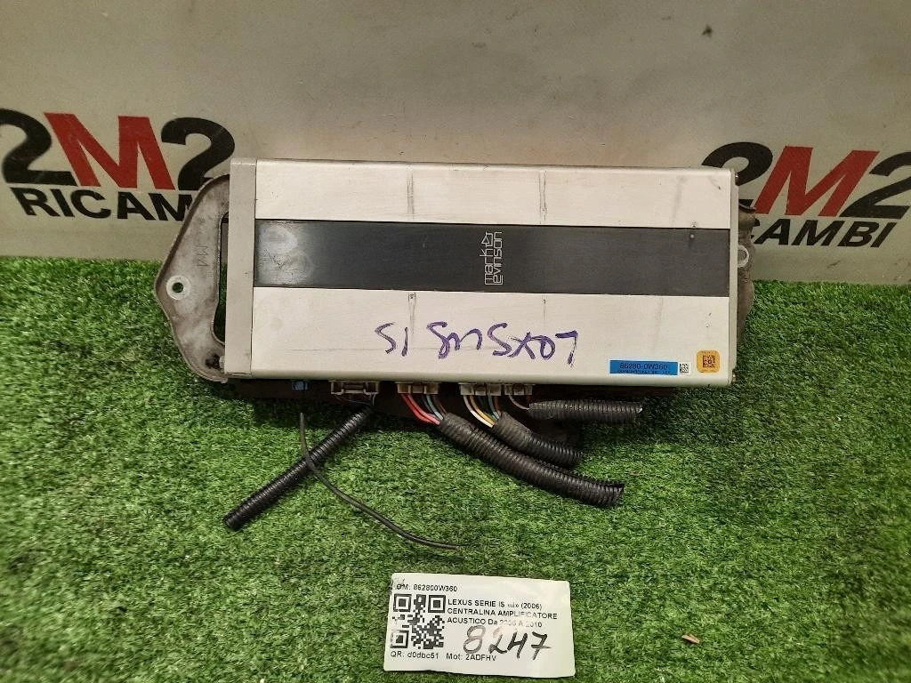 Centralina Amplificatore Acustico 862800W360 Lexus Serie IS II 2006