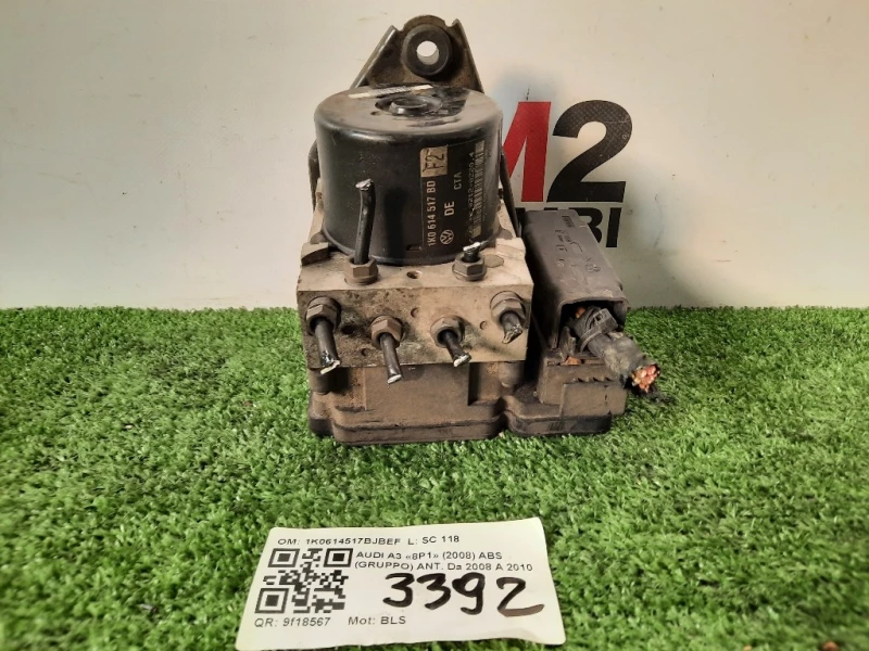 ABS Gruppo ANT 1K0907379AD POMPA Audi A3 8P1 2008