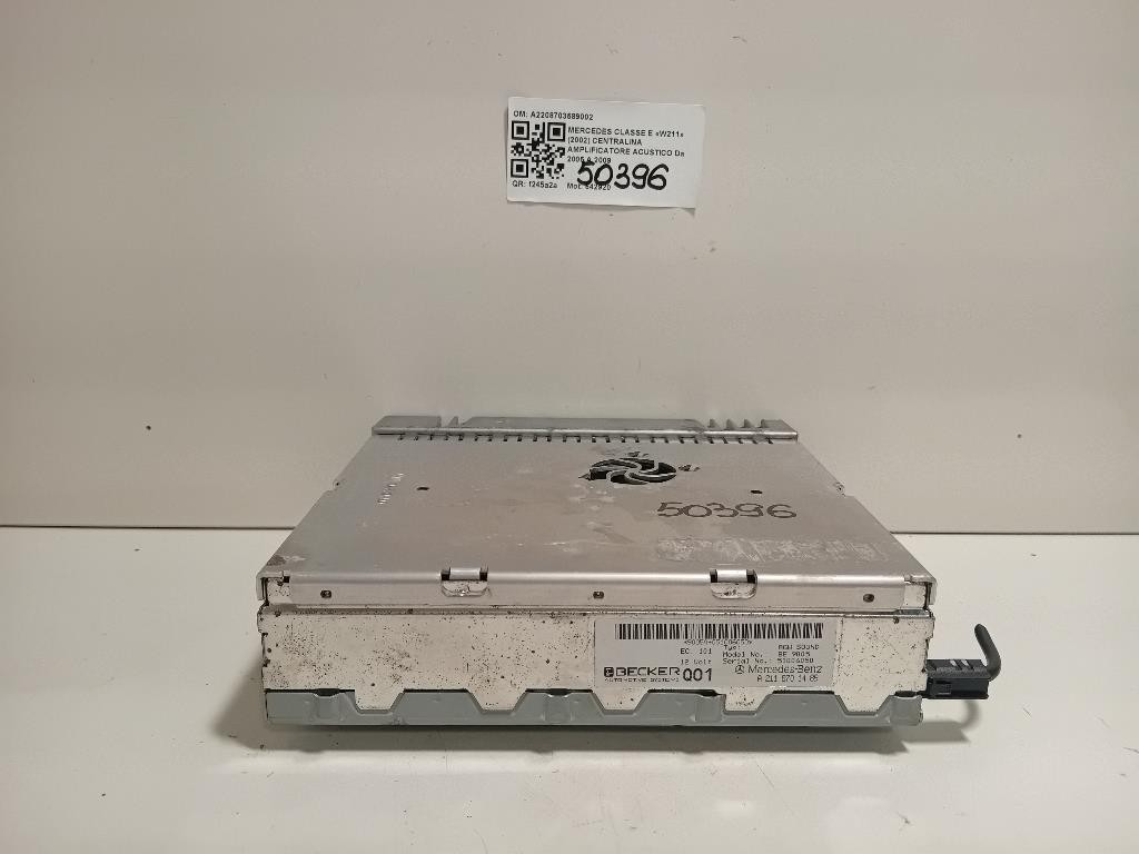 Centralina Amplificatore Acustico A2208703589002 Mercedes Classe E W211 2002