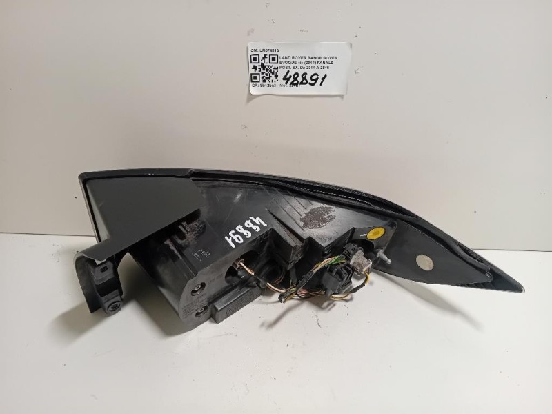 Fanale POST SX LR074813 Land Rover Range Rover Evoque I 2011