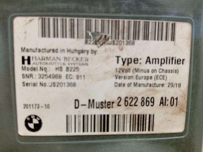 Centralina Amplificatore Acustico 2622869 Mini MINI ONE F55 2014