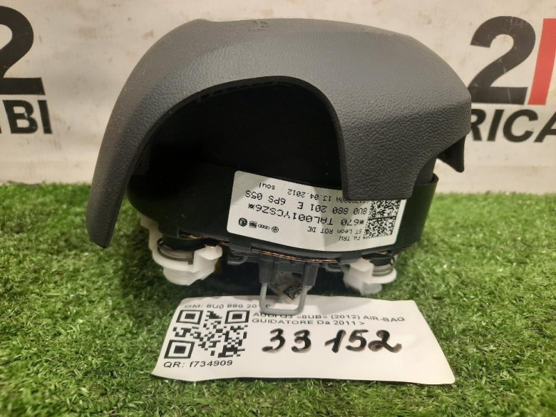 Air-bag Guidatore 8U0880201E Audi Q3 8UB 2012