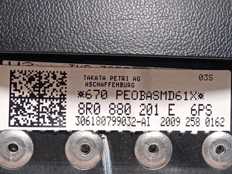 Air-bag Guidatore 8R0880201 Audi Q5 8RB 2009