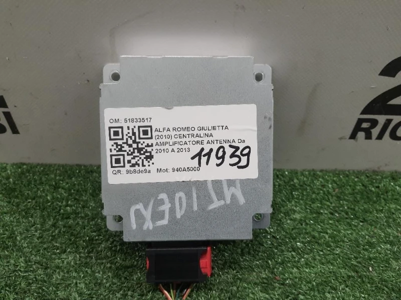 Centralina Amplificatore Antenna 51833517 Alfa Romeo Giulietta 2010
