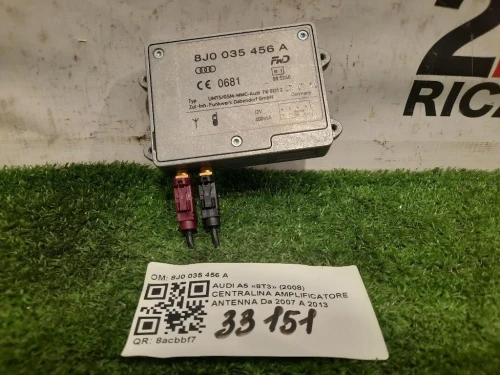 Centralina Amplificatore Antenna 8J0035456A Audi A5 8T3 2008
