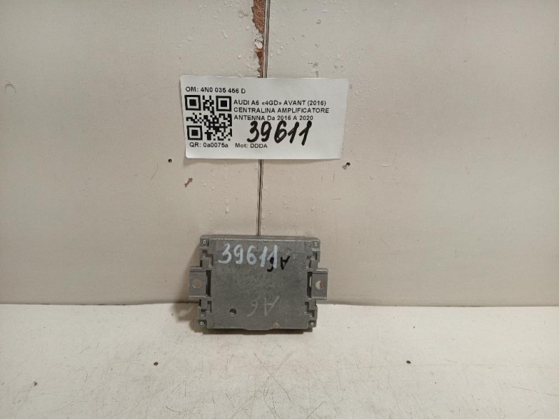 Centralina Amplificatore Antenna 4N0 035 456 D Audi A6 4GD Avant 2016