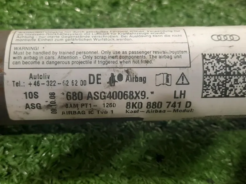Air-bag A Tendina SX 8K0 880 741 D Audi A4 8K5 Avant 2008