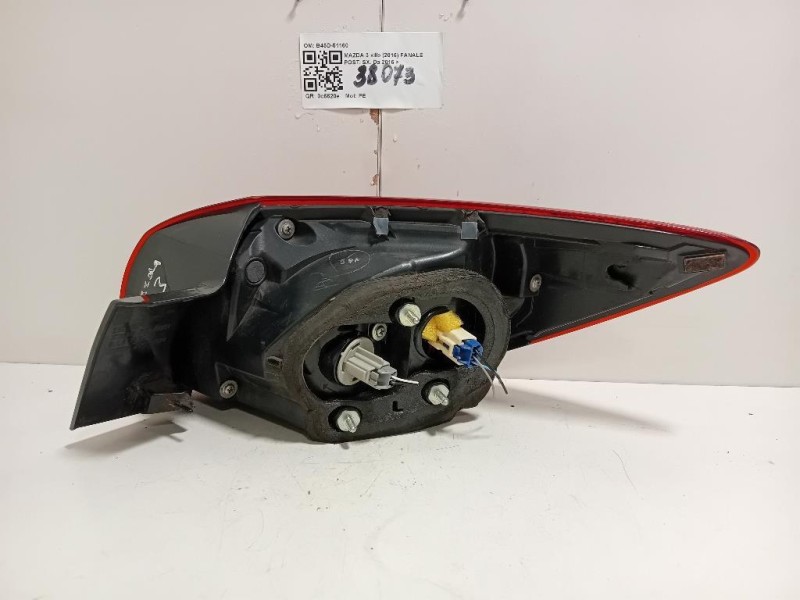 Fanale POST SX B45D-51160 Mazda 3 III 2016